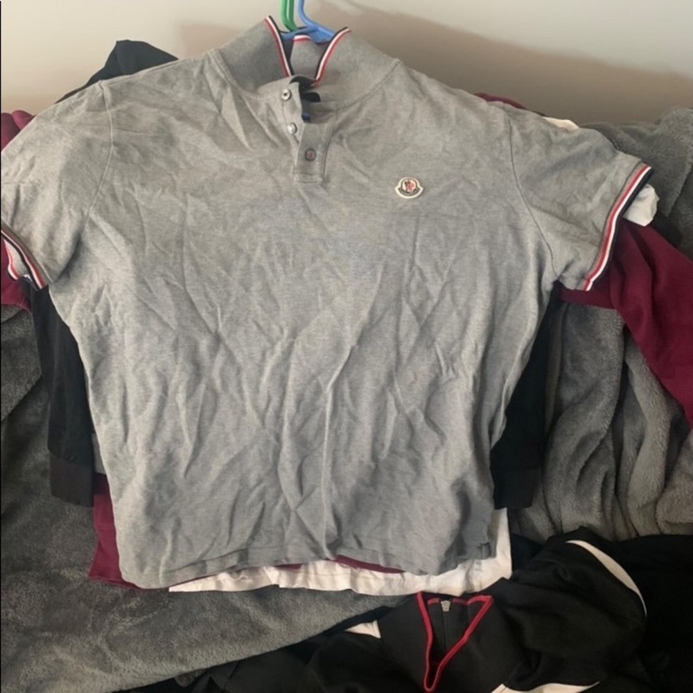 Xl moncler polo shirt